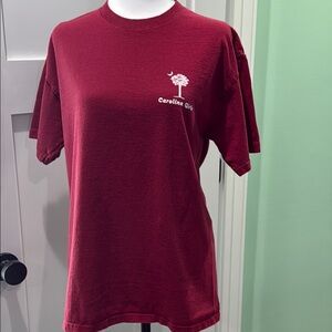 Comfort Colors Red Short Sleeve Tee Classic Crew Neck. Size M.